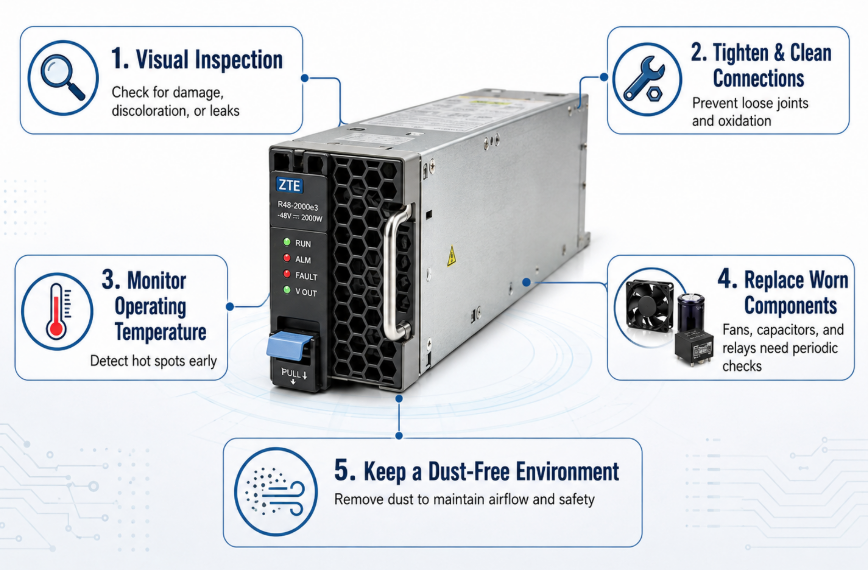 Top Tips for Maintaining Rectifier Power Supplies